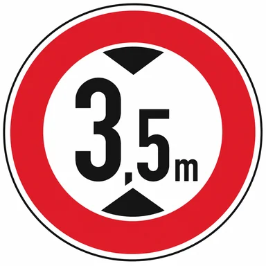311. ceļa zīme „Augstuma ierobežojums” 311. ceļa zīme „Augstuma ierobežojums”