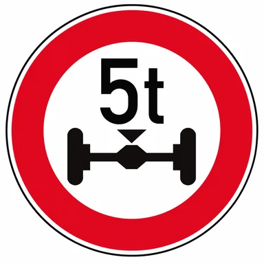 313. ceļa zīme „Ass slodzes ierobežojums” 313. ceļa zīme „Ass slodzes ierobežojums”