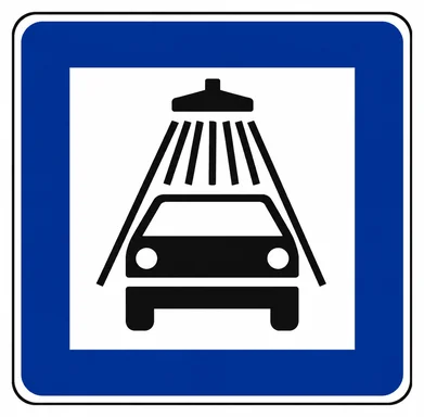 606. ceļa zīme „Automobiļu mazgātava” 606. ceļa zīme „Automobiļu mazgātava”
