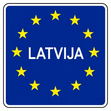 749. ceļa zīme „Valsts nosaukums” 749. ceļa zīme „Valsts nosaukums”
